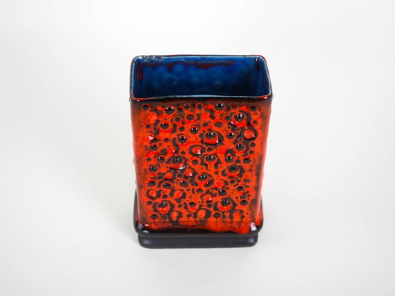 Image 1 of Ceramic vase, Fat Lava, German design, 1960s, made in West Germany