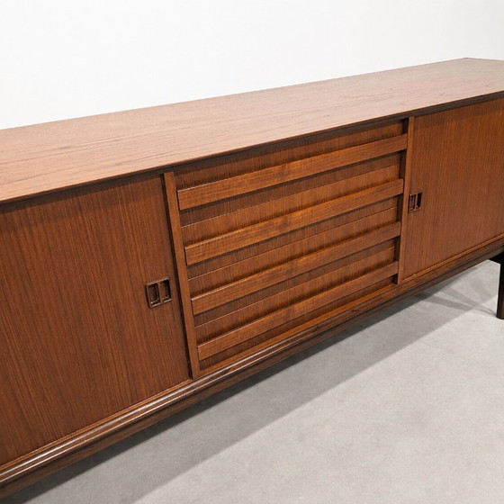 Image 1 of Vintage teakhouten dressoir van Oswald Vermaercke voor V-Form