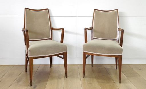 2x Fauteuils aus der Mitte des Jahrhunderts