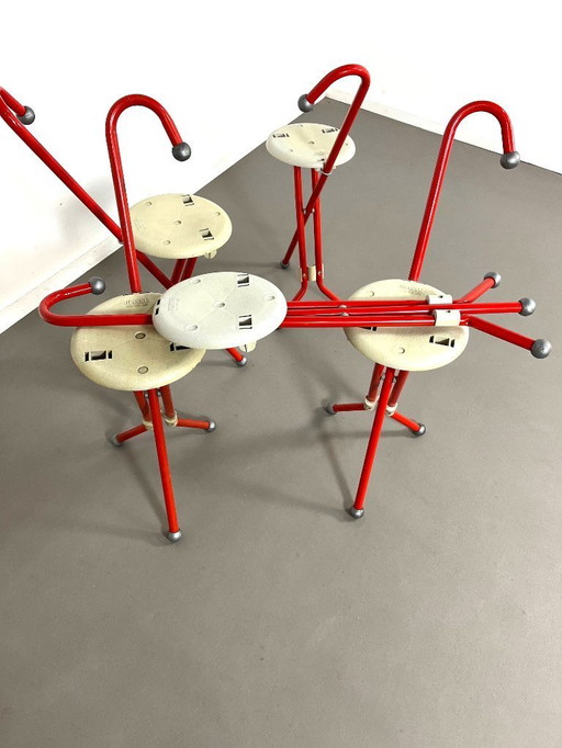 Sedie pieghevoli Ulisse, disegnate da Ivan Loss per Sandrigarden, Italia, anni '80.