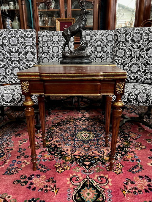 Console - Tavolo da gioco in stile Napoleone III. – Brass (photo 2 of 11)