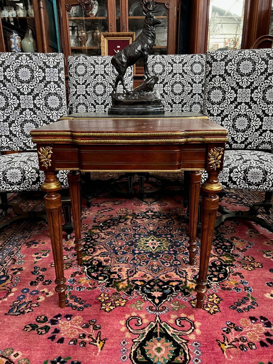 Console - Tavolo da gioco in stile Napoleone III. – Brass (photo 2 of 11)