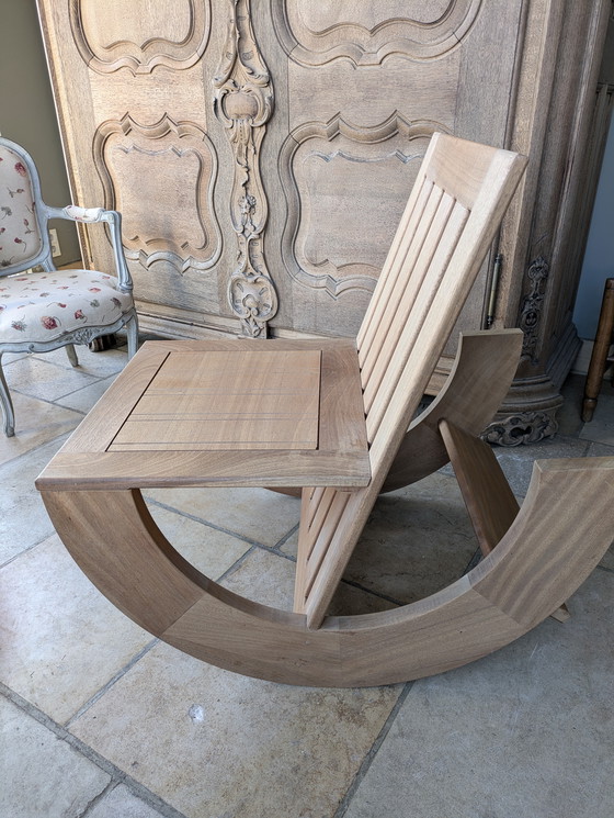 Image 1 of Sedia a dondolo