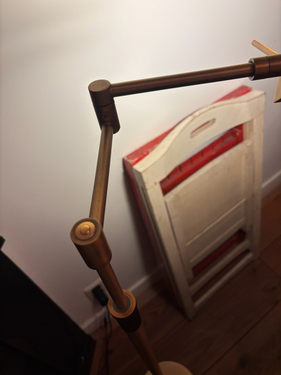 Lampadaire Vintage Design Bronze avec LED et Variateur Tactile – Métal (photo 11 of 13)
