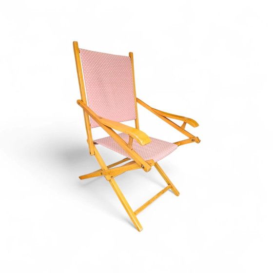 Opvouwbare strandstoel / Jaren 50 – Ligbed tuin (photo 10 of 10)