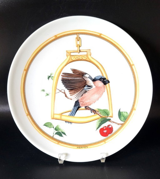 Hermès Paris Porzellan „Der Steigbügelbarsch“