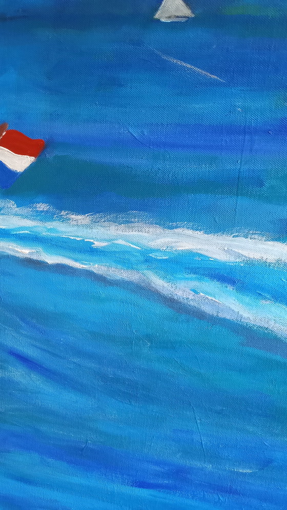 Image 1 of T.v.Steenbetgen "Big Sweet Summer" 100 x 100 cm New