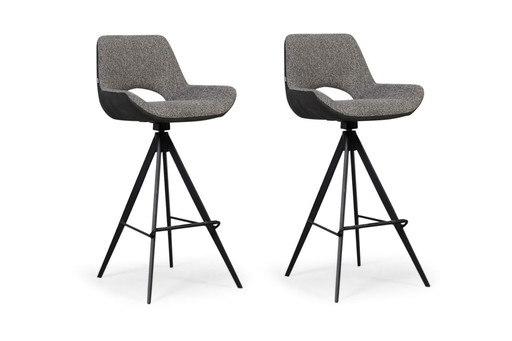 Tabouret de bar Matera de la collection DMO (lot de 2)