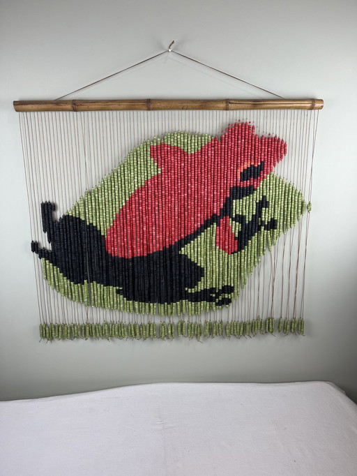 Tapiz de perlas vintage