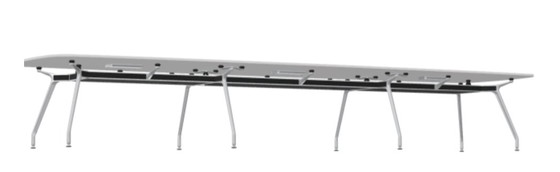 Image 1 of Icf Unitable -Barrel shape meeting table 500x140
