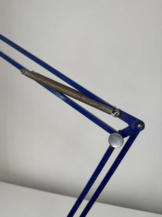 Image 1 of Vintage LUXO Architect Lamp – Blue – Industrial Design