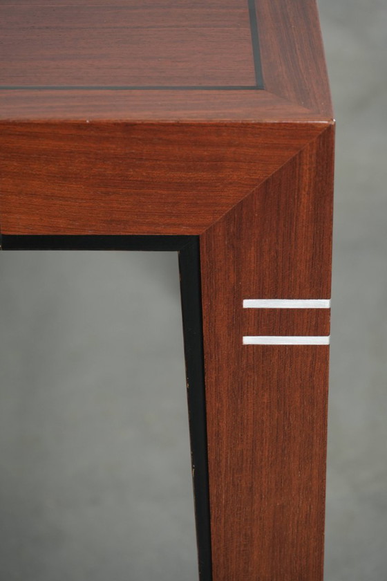 Image 1 of Beautiful, spacious 6-person Art Deco design dining table by Schuitema from the Decoforma series with unique details.