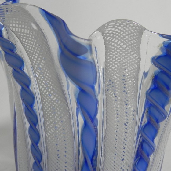 Fazzoletto Zanfirico Vase by Fulvio Bianconi for Venini, Venice, Murano, 1950s – Glass (photo 8 of 10)