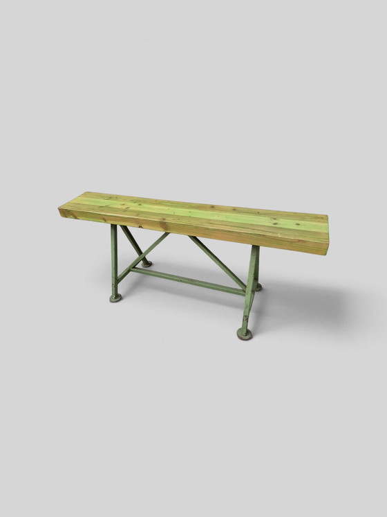 Banco da Lavoro Vintage Industriale – Panche, Metal, Wood (photo 3 of 5)