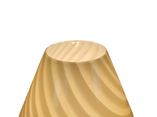 XL - Murano -  Vetri- Venini - mushroom lamp - spiraallamp -  Swirled Glass lamp - 60's
