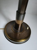 Bauhaus Art Deco Brass table lamp