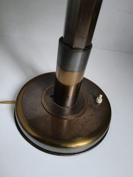 Image 1 of Bauhaus Art Deco Messing tafellamp 