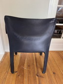 6x donkerblauwe Cassina CAB 413