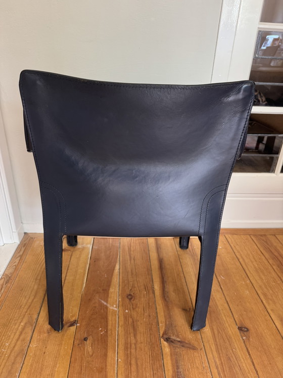 Image 1 of 6x Cassina CAB 413 blu scuro
