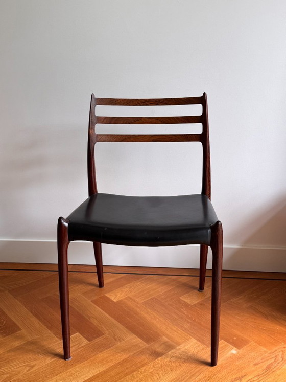 Image 1 of 6 chaises Niels Otto Møller