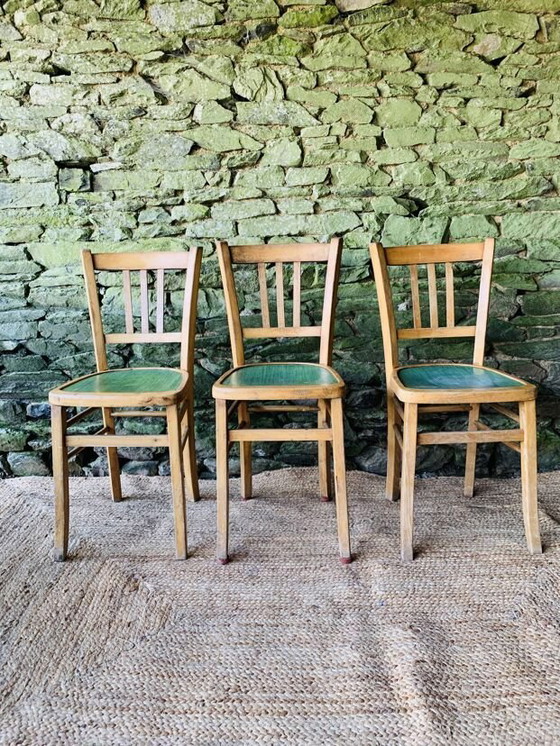 Image 1 of Set van 3 bistrostoelen