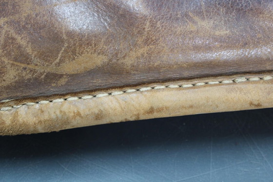 Image 1 of Tappetino da palestra vintage in pelle, anni '30, Cecoslovacchia