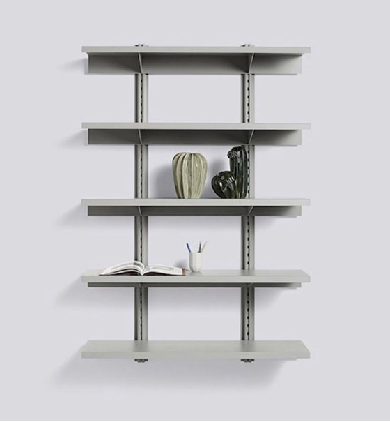 HAY shelf, grey metal – Shelving unit, Iron (photo 2 of 5)