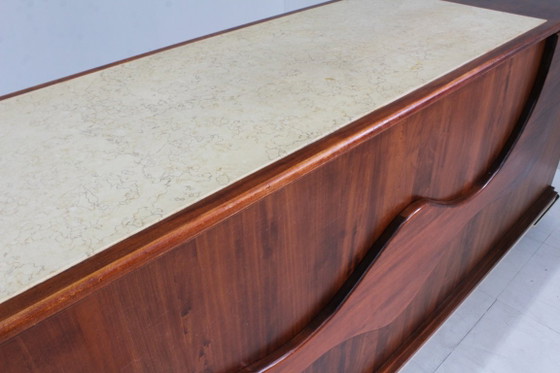 Vintage counter Italy, 1970s – Sideboard, Marble (photo 5 of 11)