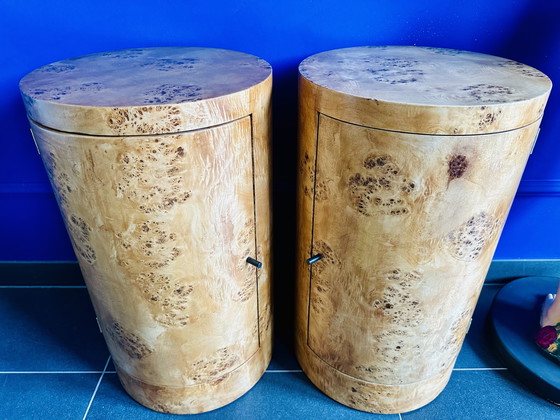 Image 1 of Rare Lemon Furniture Bedside Tables Constant by Burl by Yaniv Chen