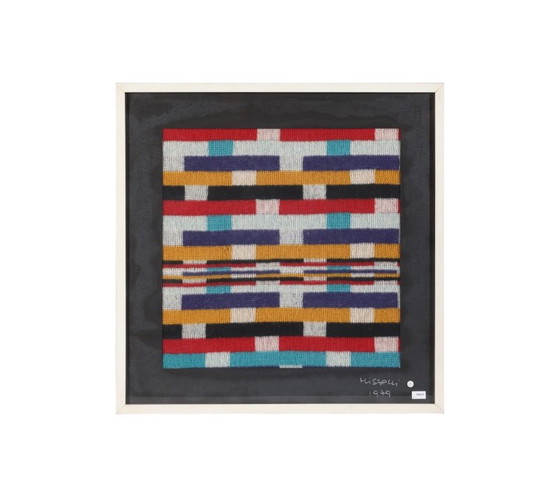 Tapiz Enmarcado Moderno, Ottavio Missoni Italia 1979 – Litografías y grabados, Textile (photo 2 of 5)