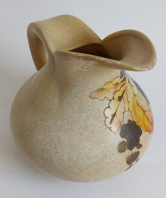 Image 1 of Vintage Brentleigh 1940's English hand painted jug.