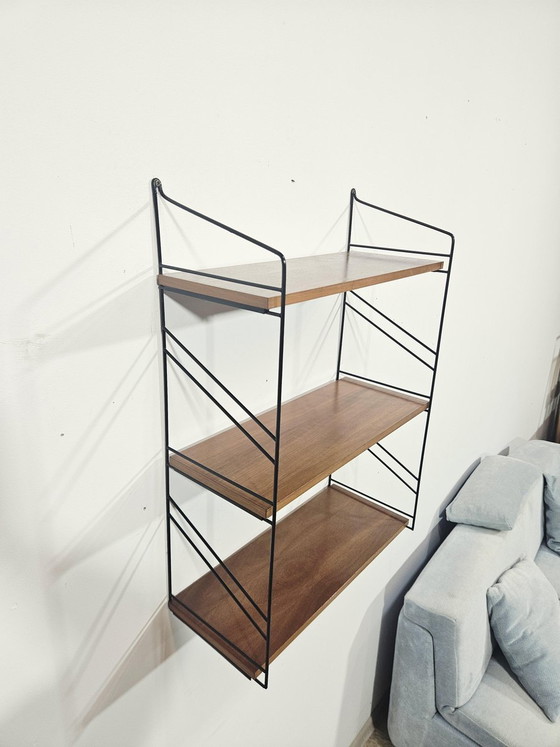 Mensola a muro Mid-Century Modern di Kajsa & Nils Nisse Strinning, anni '60 – Scaffali a muro (photo 8 of 13)