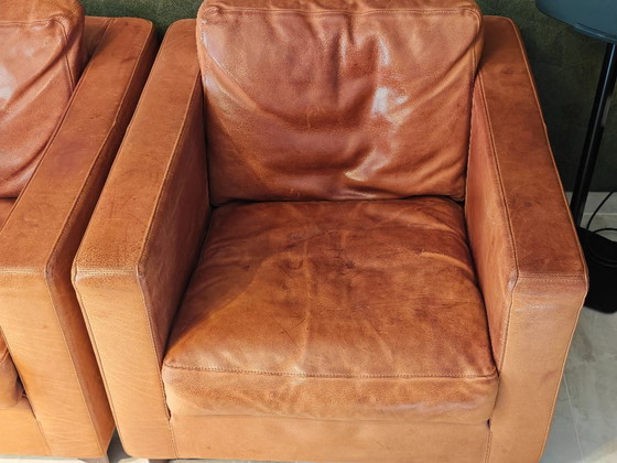 Molinari Set Sofá 2,5 Plazas + 2 Sillones – Zona de estar, Leather (photo 6 of 10)