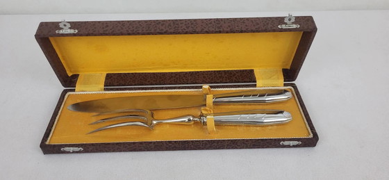 Couverts de service en acier inoxydable – Art Deco (photo 5 of 8)