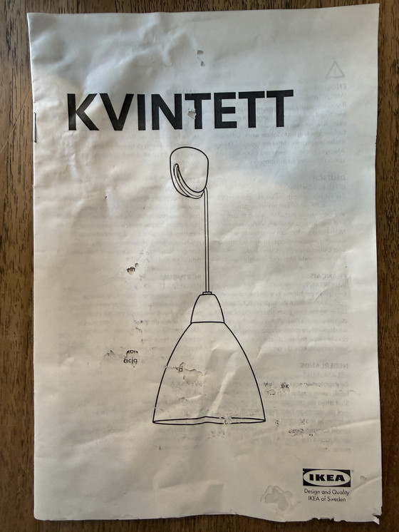 Image 1 of Kvintett hanglamp van IKEA