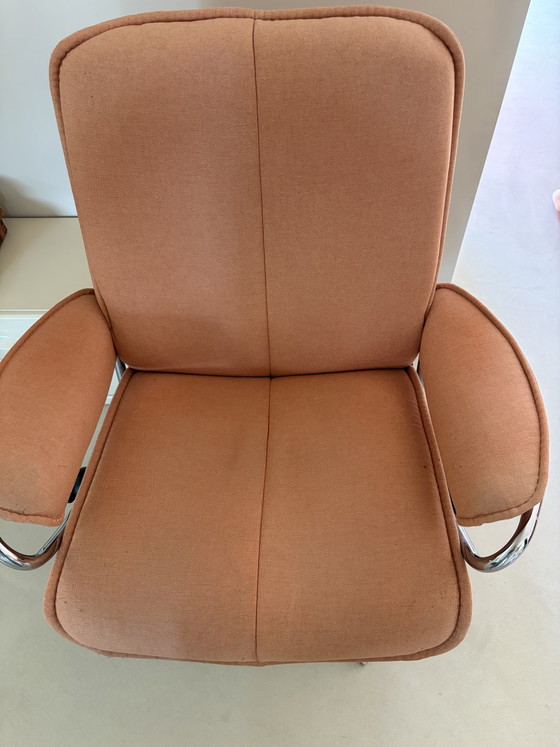 Stressless Paris Sessel – Textile, Chrome (photo 8 of 8)