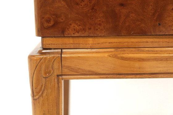 Image 1 of Scandinavische iepenkast, AB Möbelnytt, Örebro, Zweden, 1930