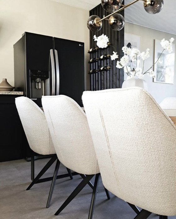 Image 1 of 6x Luxe draaistoelen - Nieuw in doos - Direct leverbaar