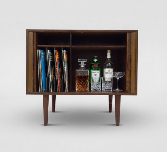 Image 1 of Palissanderhouten tambourkast van Kai Kristiansen voor Feldballes