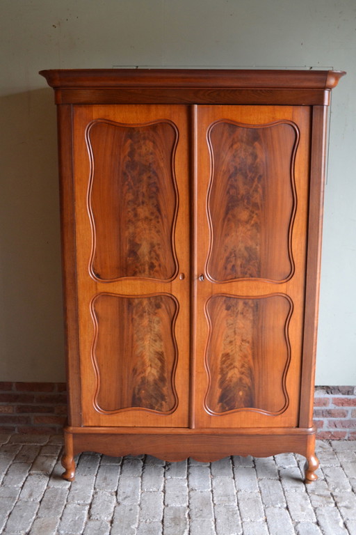 Vintage mahogany Biedermeier cabinet