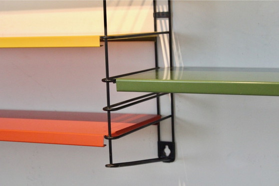 Tomado Holland Original Industrial Metal Multicolored Modular Wall Unit, Wall cabinet, Industrieel (photo 4 of 10)