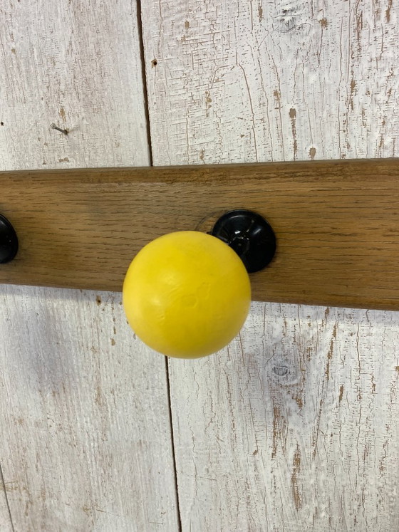 Vintage Bistro Coat Rack – Metal, Wood (photo 6 of 10)