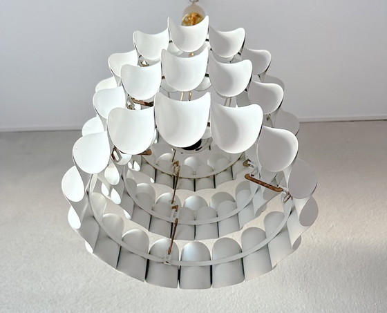 Image 1 of Lampe à suspension vintage Temde Leuchten