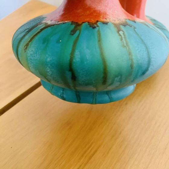 Een paar vintage West-Duitse vazen – Ceramic (photo 12 of 13)