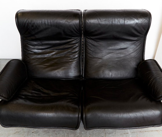 Image 1 of Otto Zapf Loungestoel & Ottomane "Follow Me" voor Knoll International