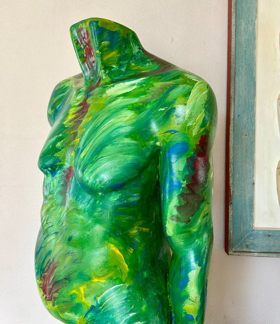 Torso maschile colorato – Sculture, Legno (photo 2 of 13)