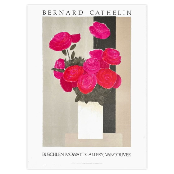Bernard Cathelin Poster Expo 88 - Buchlen Mowatt Gallery - Vancouver – Paper (photo 5 of 5)