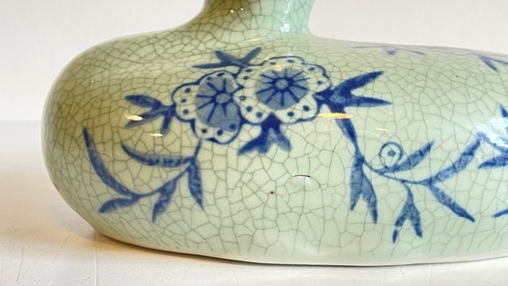 Image 1 of CANARD Céramique Bleu VINTAGE