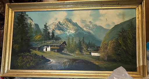 Painting With Frame
