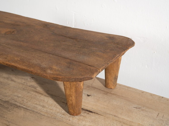 Table ancienne style wabi sabi (c.1920) #16, Tables d'appoint, Bois, Marron, Rustic (photo 19 sur 20)